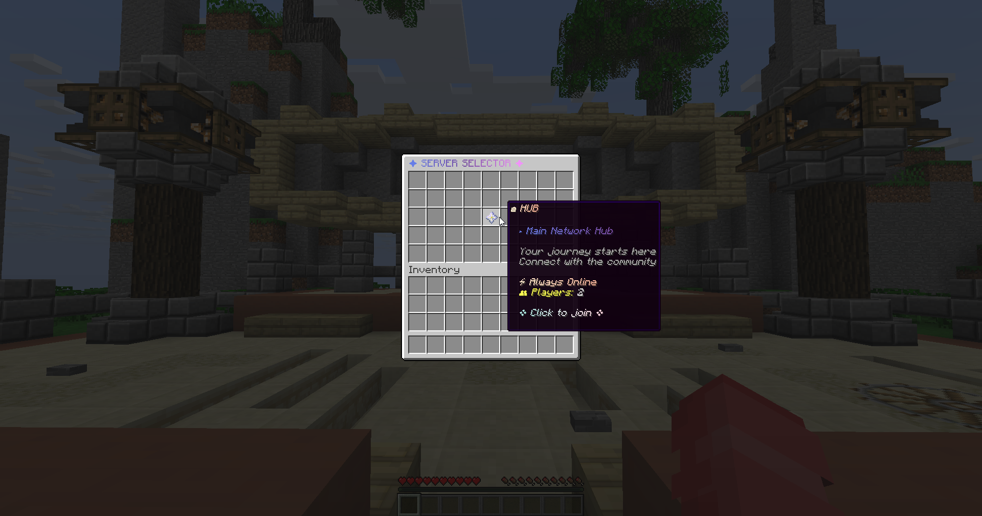 Premium Hub - Velocity Nexus Server Selector